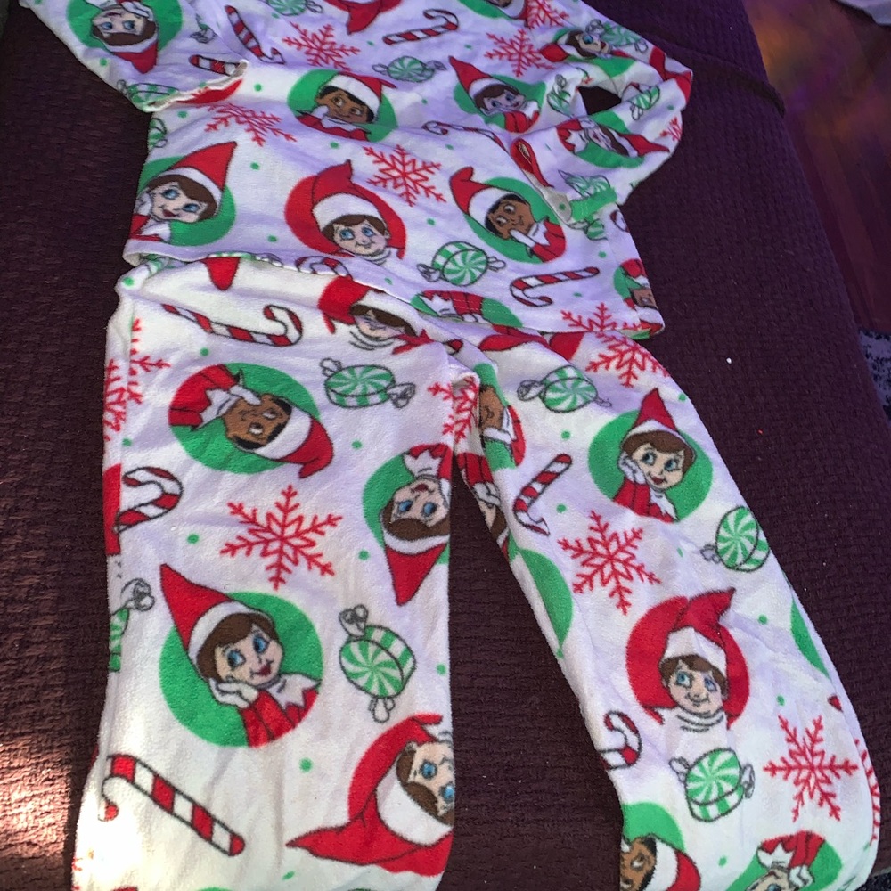 Festive Elf Pajama Set
